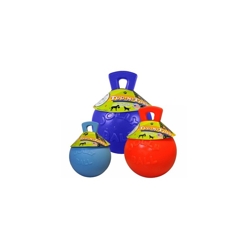 Jolly Ball Tug-n-Toss - Rot - M