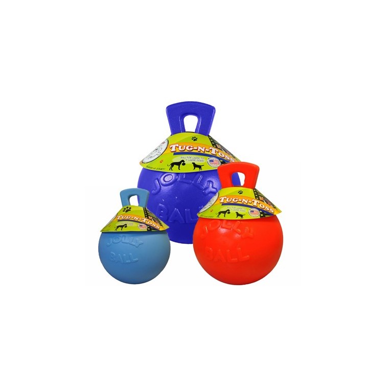 Jolly Ball Tug-n-Toss - Rot - M