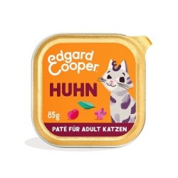 Edgard & Cooper Nassfutter Katze Adult Paté Huhn 64x85 g