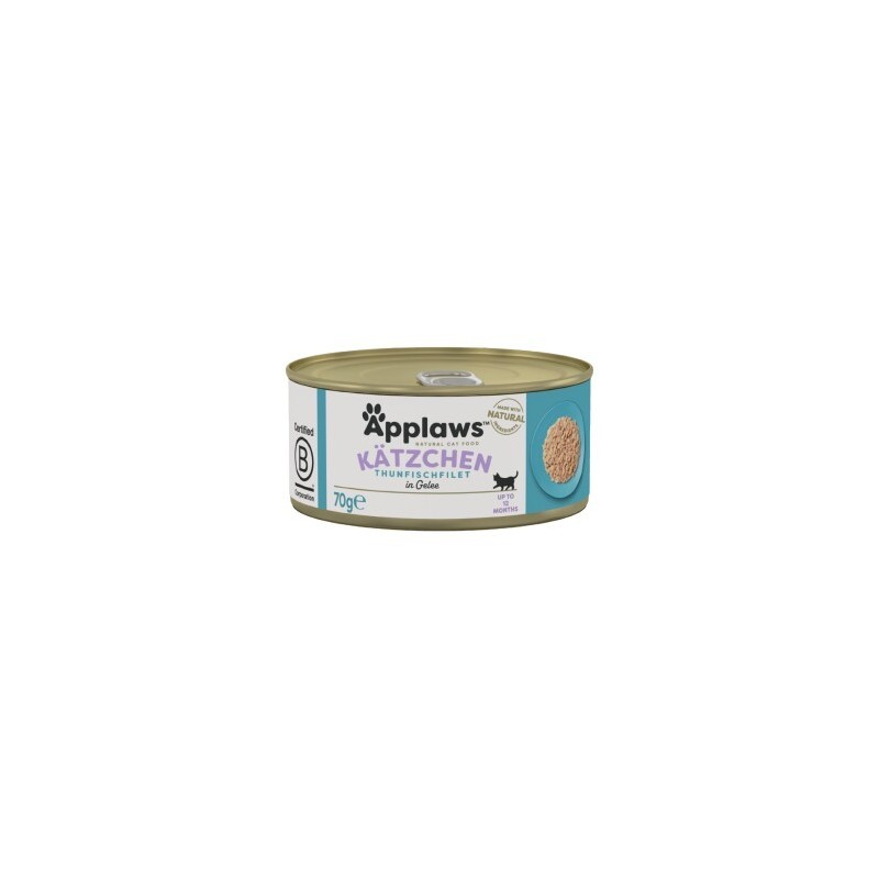 Applaws Nassfutter Kitten in Gelee Thunfisch 96x70 g