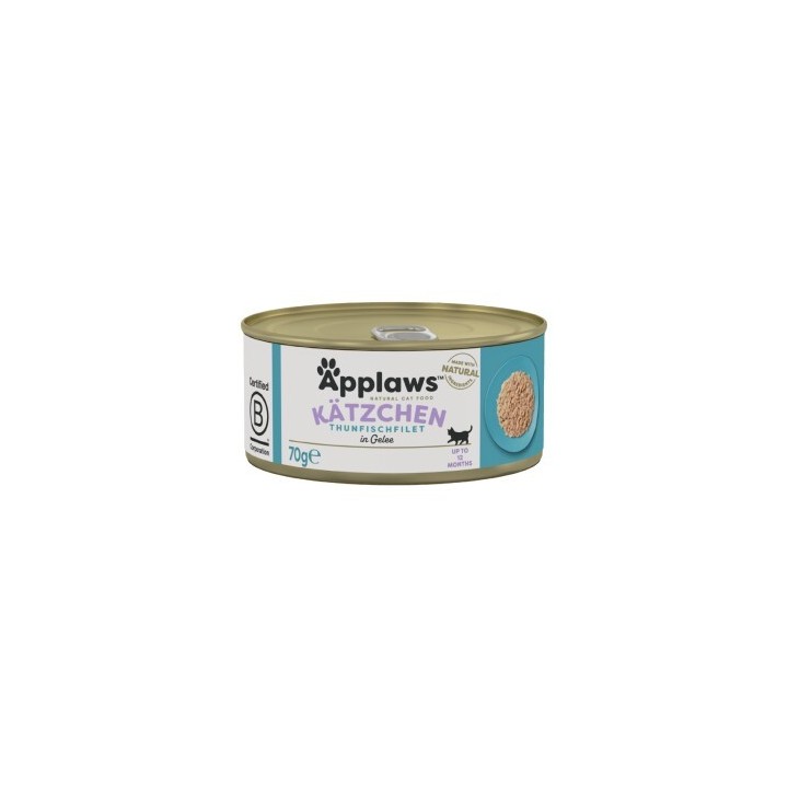 Applaws Nassfutter Kitten in Gelee Thunfisch 96x70 g
