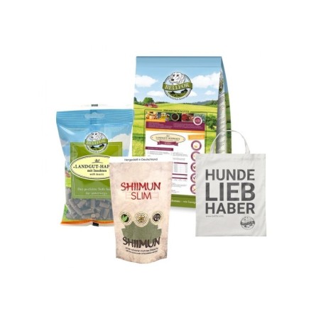 Bellfor Sparset mit Trockenfutter für ernährungssensible, kleine Hunde mit Übergewicht