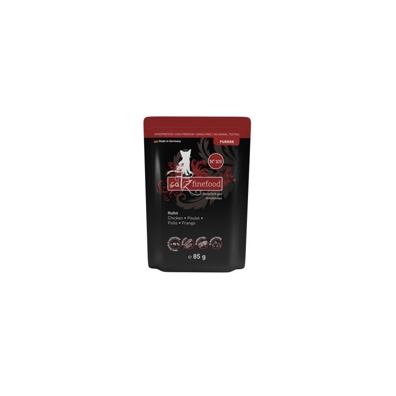 Catz finefood Nassfutter Katze Purrrr Adult No. 103 Huhn 64x85 g