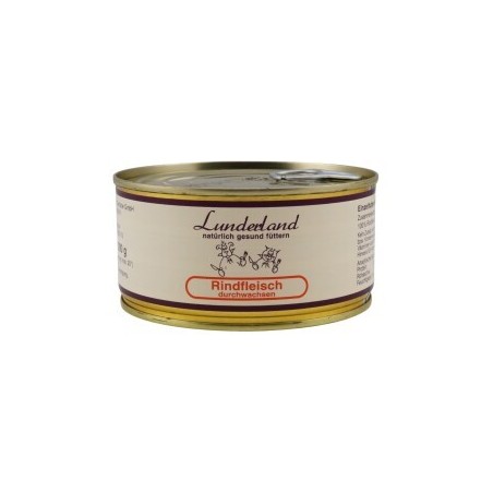 Lunderland Reinfleisch-Dose Rindfleisch durchwachsen 12x300 g