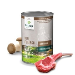 BALDUiN Katze Lamm & Kräuterseitling 12x400g