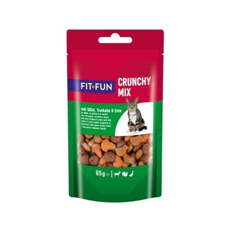 FIT+FUN Crunchy Pockets Wild und Geflügel 7x65 g