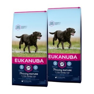 EUKANUBA Trockenfutter Hund Large Breed Mature & Senior 2x15 kg