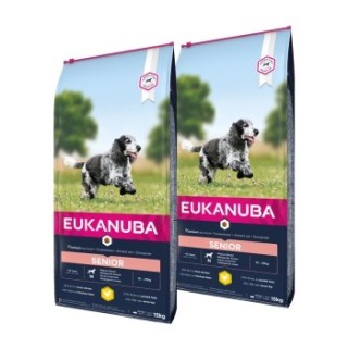 EUKANUBA Trockenfutter Hund Medium Breed Caring Senior 2x15 kg