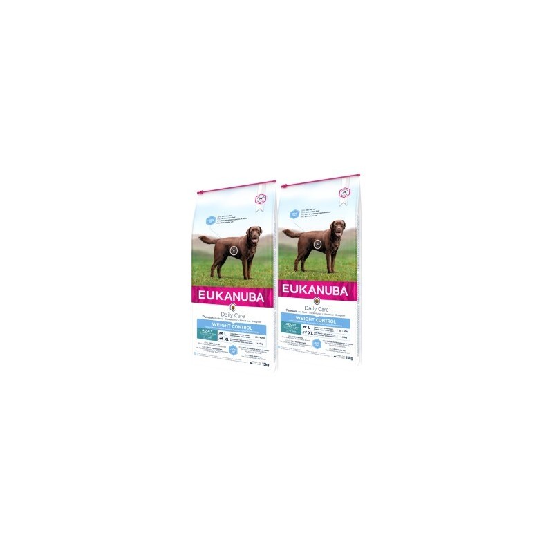 EUKANUBA Trockenfutter Hund Weight Control Large Breed Adult 2x15 kg