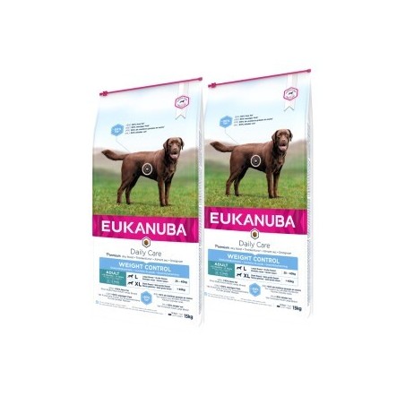 EUKANUBA Trockenfutter Hund Weight Control Large Breed Adult 2x15 kg