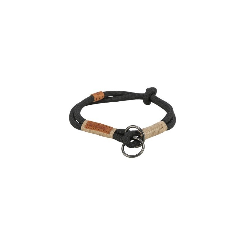 Trixie BE NORDIC Zug-Stopp-Halsband Hund schwarz XS-S