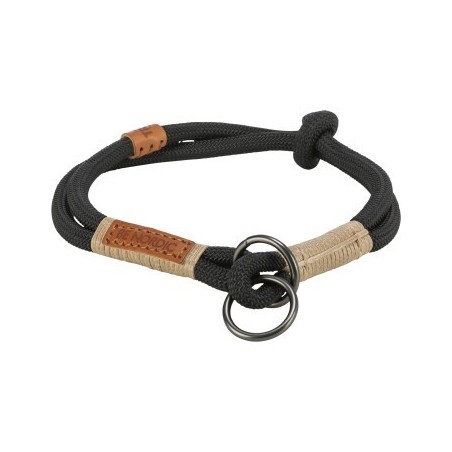 Trixie BE NORDIC Zug-Stopp-Halsband Hund schwarz XS-S