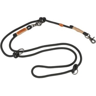 Trixie BE NORDIC Verlängerungsleine Hund schwarz S-M, 2 m