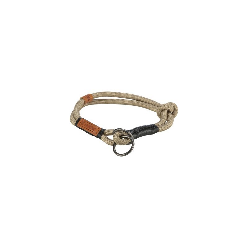 Trixie BE NORDIC Zug-Stopp-Halsband Hund beige XS-S