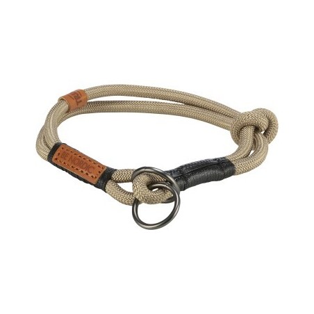 Trixie BE NORDIC Zug-Stopp-Halsband Hund beige XS-S