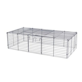 AniOne Gitter für Kleintierheim blau S