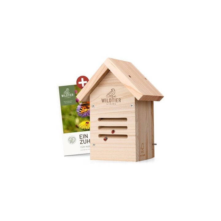 wildtier liebe Marienkäferhotel