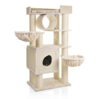 Canadian Cat Company Kratzbaum Victoria 2 für schwere Katzen beige