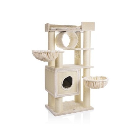 Canadian Cat Company Kratzbaum Victoria 2 für schwere Katzen beige