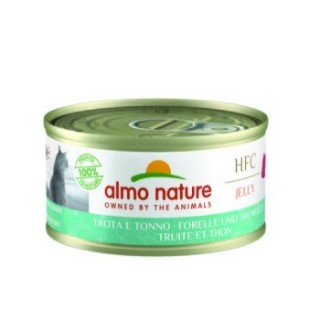 Almo nature HFC Jelly 24x70g Forelle und Thunfisch