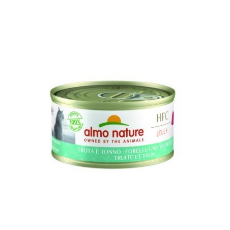 Almo nature HFC Jelly 24x70g Forelle und Thunfisch