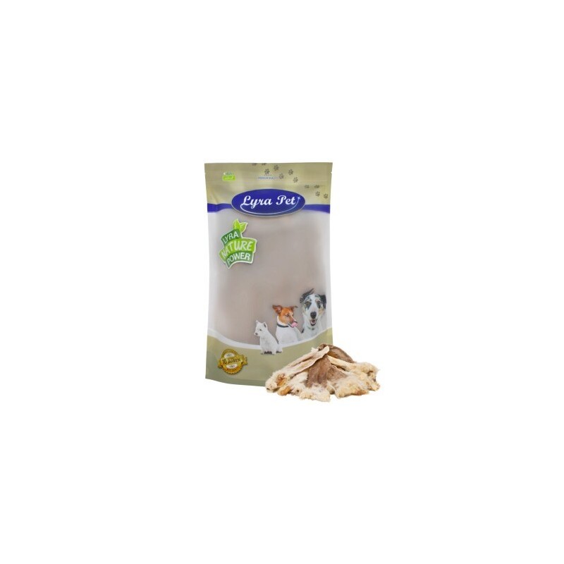 Lyra Pet Kaninchenohren mit Fell 10 kg