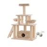 Rohrschneider ® XXL Katzenbaum Ginni, mit Gratis-Spielball,