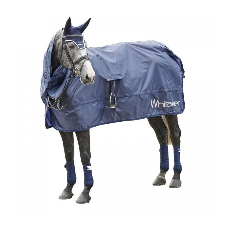 Whitaker Rothwell Roll Up Horse Turnout Rug L dunkelblau