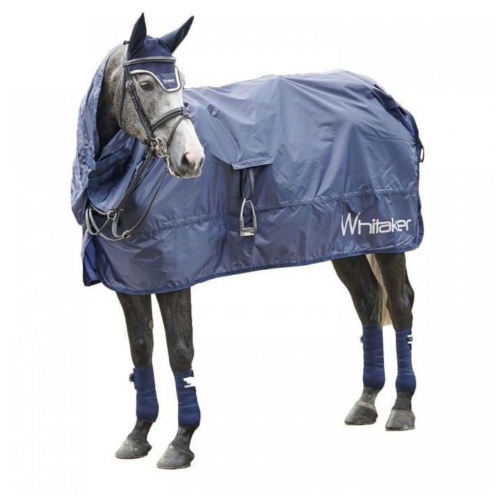 Whitaker Rothwell Roll Up Horse Turnout Rug L dunkelblau
