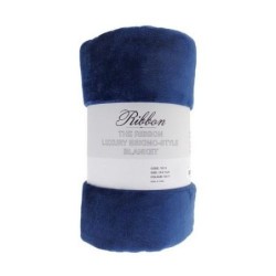 Band-Hundedecke aus Polyester im Eskimo-Stil One Size dunkelblau