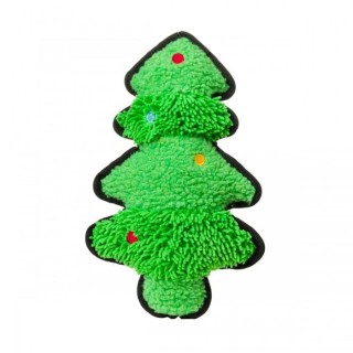 House Of Paws Weihnachtsbaum-Quietschspielzeug für Hunde One Size grün
