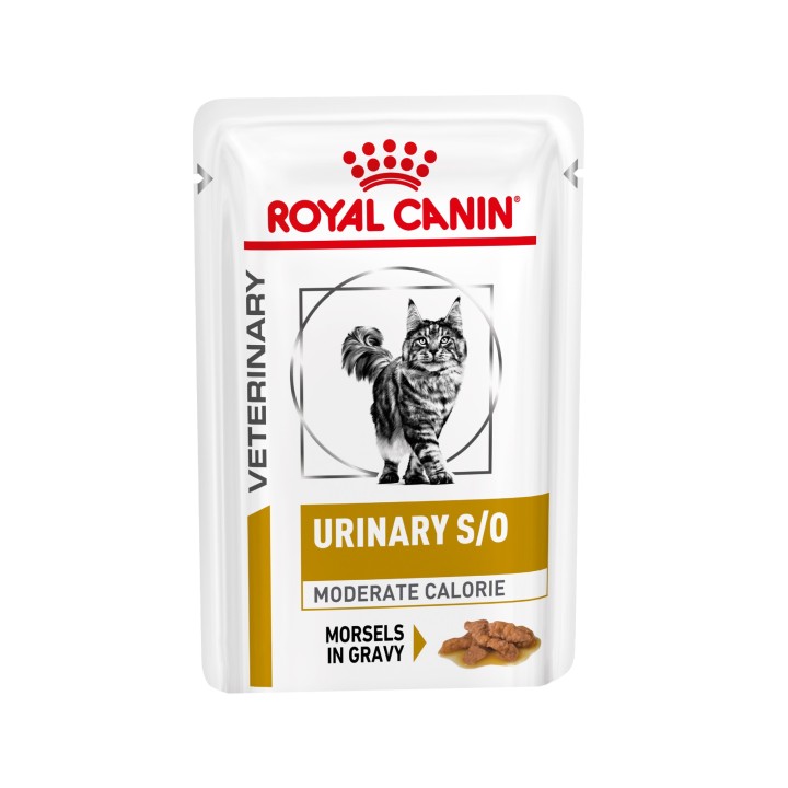 Royal Canin Urinary S/O Moderate Calorie Katzenfutter - Frischebeutel - 12 x 85 g