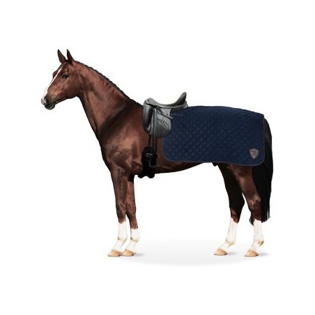 Equinate Ausreitdecke Lancaster mit Teddyfell navy L