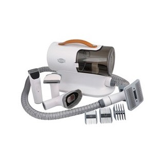 TRIXIE Schermaschinenset mit Fellsauger weiß