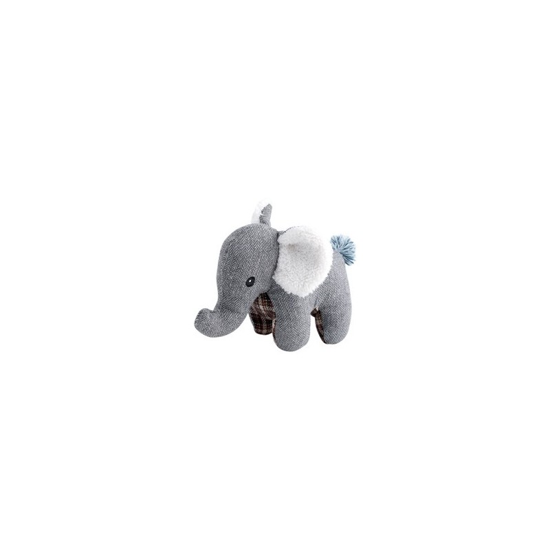 Hunde-Plüschspielzeug Elefant Britta grau, Maße: ca. 14 x 23 x 16,5 cm