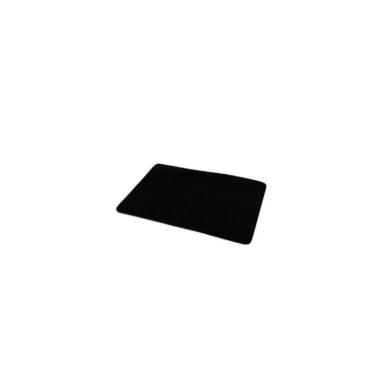RHR Quality Katzenklo Matte Dirty Paw 75x55cm schwarz