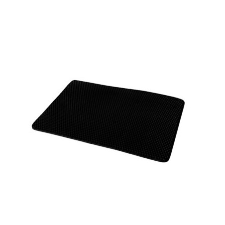 RHR Quality Katzenklo Matte Dirty Paw 75x55cm schwarz