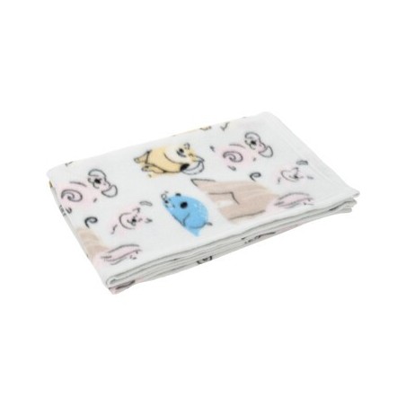 FIT+FUN Fleecedecke Comic Hund M