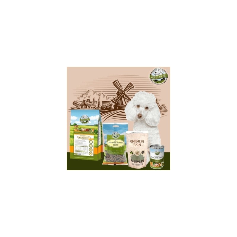 Bellfor Pudel Futter Set