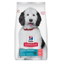 Hill's Science Plan Trockenfutter Hund Adult, Large Breed, Hypoallergenic, mit Lachs 2x14 kg
