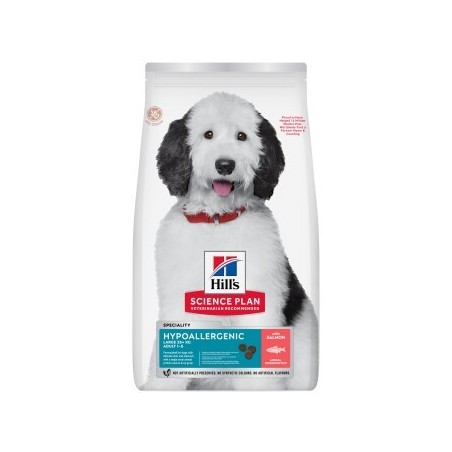 Hill's Science Plan Trockenfutter Hund Adult, Large Breed, Hypoallergenic, mit Lachs 2x14 kg