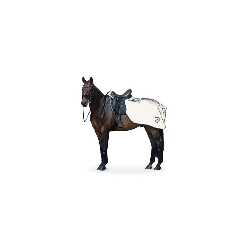 Equinate reflektierende Ausreitdecke Xtreme-Visible wasserdicht mit Fleeceinnenfutter 1,45 m