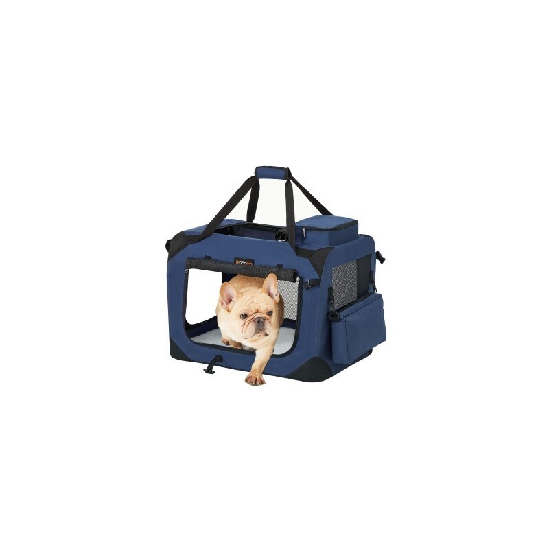 FEANDREA S-XXXL Transportbox Oxford-Gewebe dunkelblau 60 cm, 42 cm, 42 cm