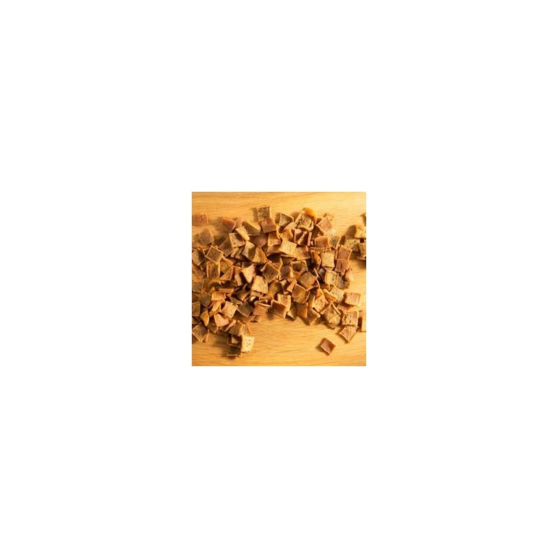 alsa-nature Hähnchen-Stripe, 250 g, Maße: ca. 1 x 1 cm, Hundefutter