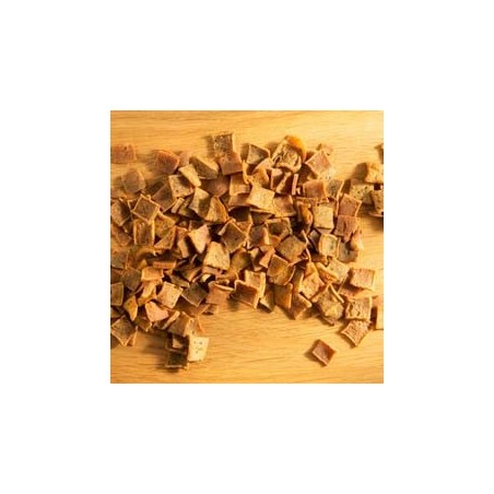 alsa-nature Hähnchen-Stripe, 250 g, Maße: ca. 1 x 1 cm, Hundefutter