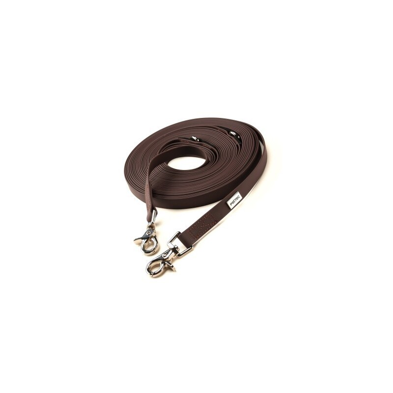 PetTec vegane Schleppleine braun 10 m
