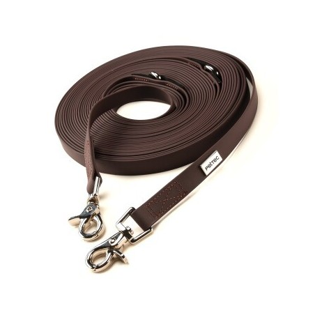 PetTec vegane Schleppleine braun 10 m