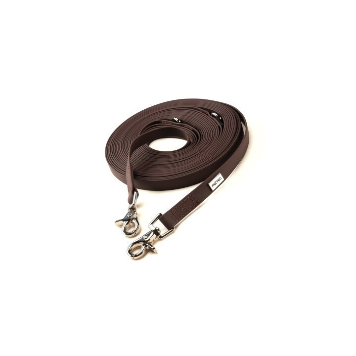PetTec vegane Schleppleine braun 10 m