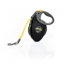 Flexi Giant Neon Medium Einziehbare Hundeleine 8m gelb