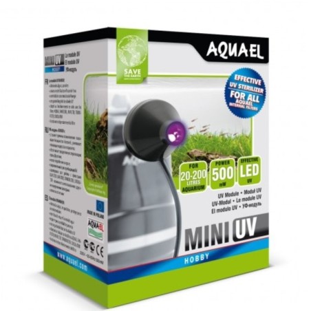 AQUAEL Lampe Sterilisator UV mini 1W